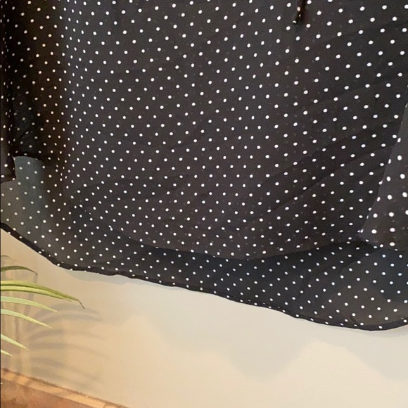 Chaps sheer long sleeve top - Picture 5 of 5